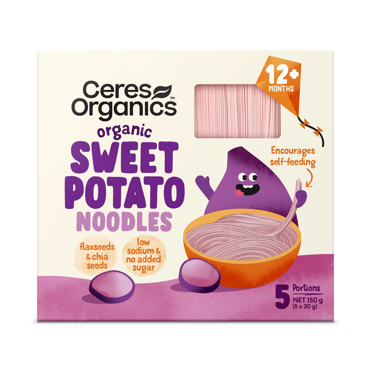 CE BIO VEGETABLE NOODLES SWEET POTATO 150G