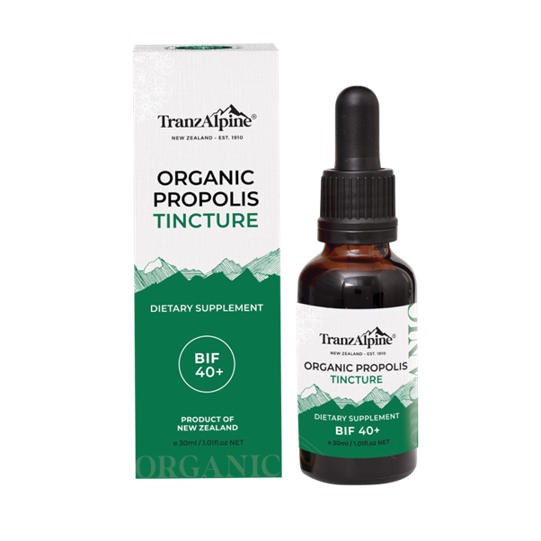 TRANS ALPINE ORGANIC PROPOLIS TINCTURE 30ML
