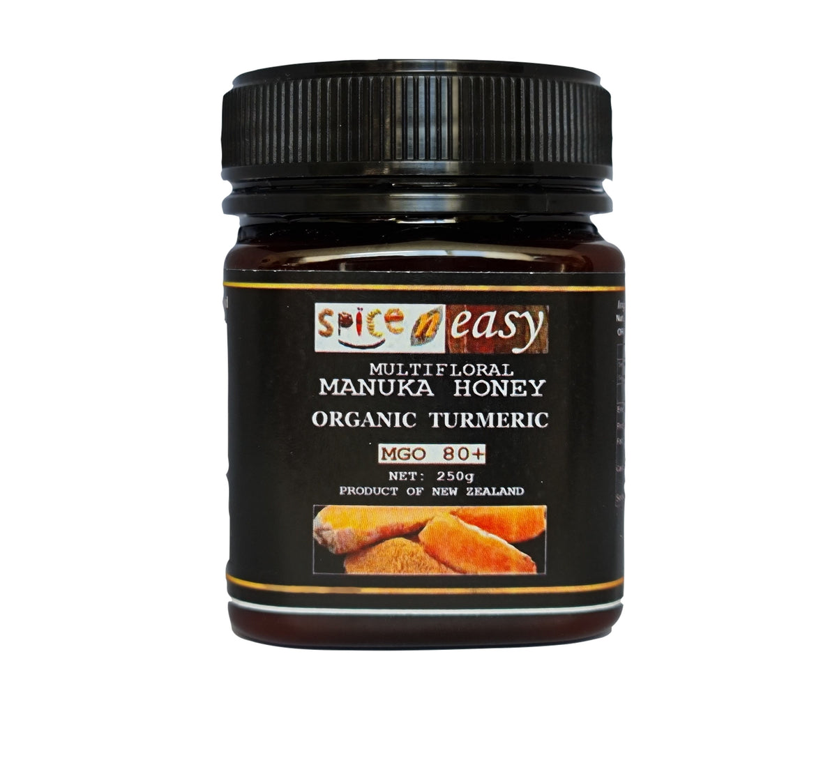 SPICE N EASY MANUKA HONEY WITH ORGANIC TURMERIC 250G