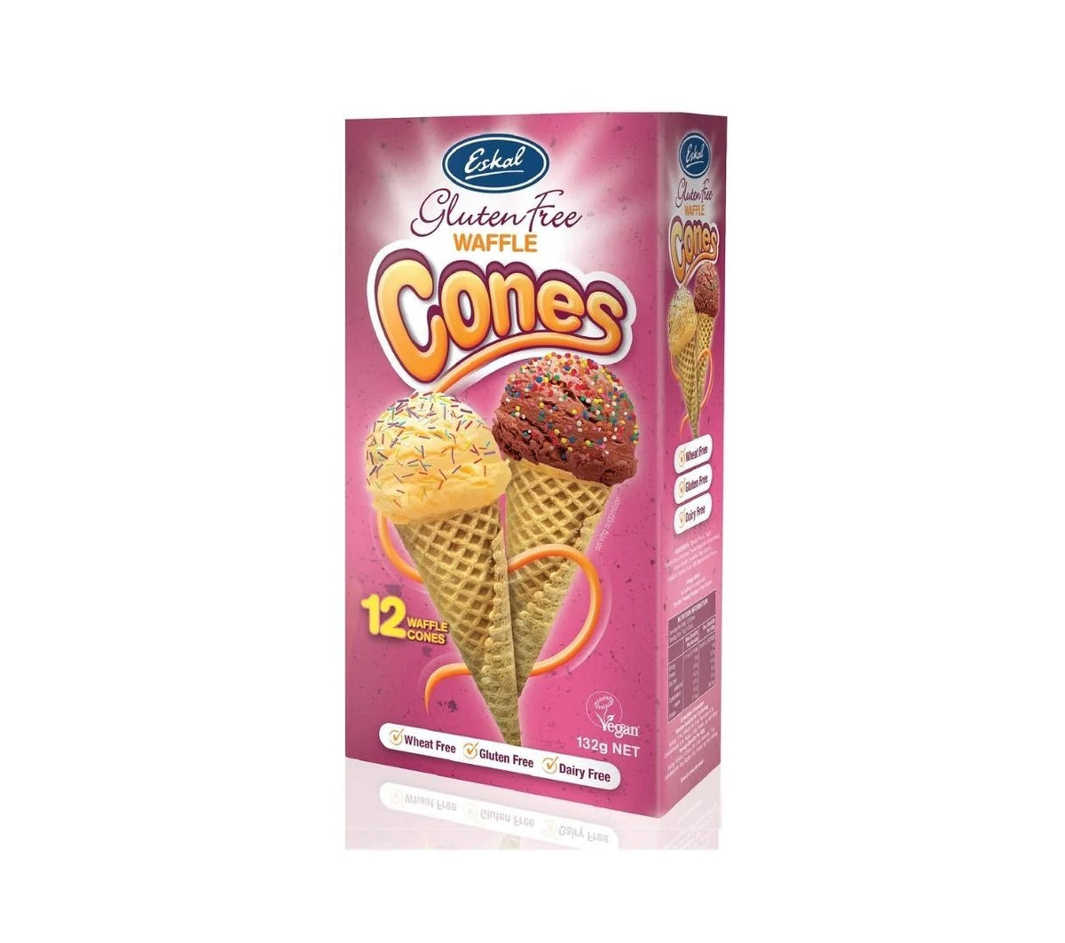 ESKAL WAFFLE CONES 132G