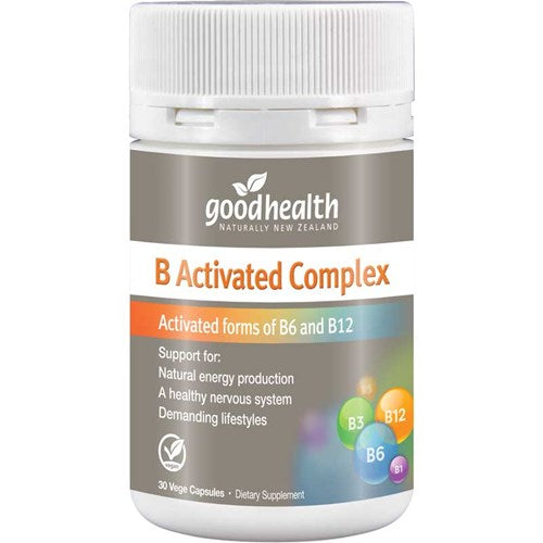 GOOD HEALTH B ACTIVATED COMPLEX 30's