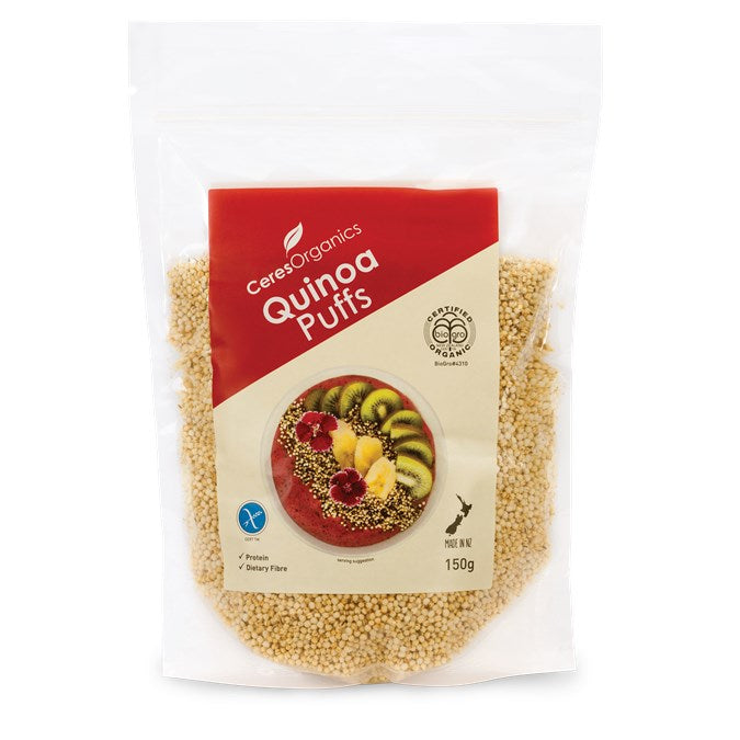 CERES ORGANIC QUINOA PUFFS 150G