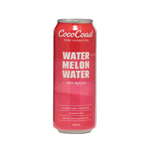 COCO COAST WATERMELON WATER CAN 500ML