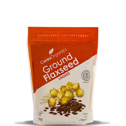 CERES ORGANIC FLAXSEED GROUND 250G