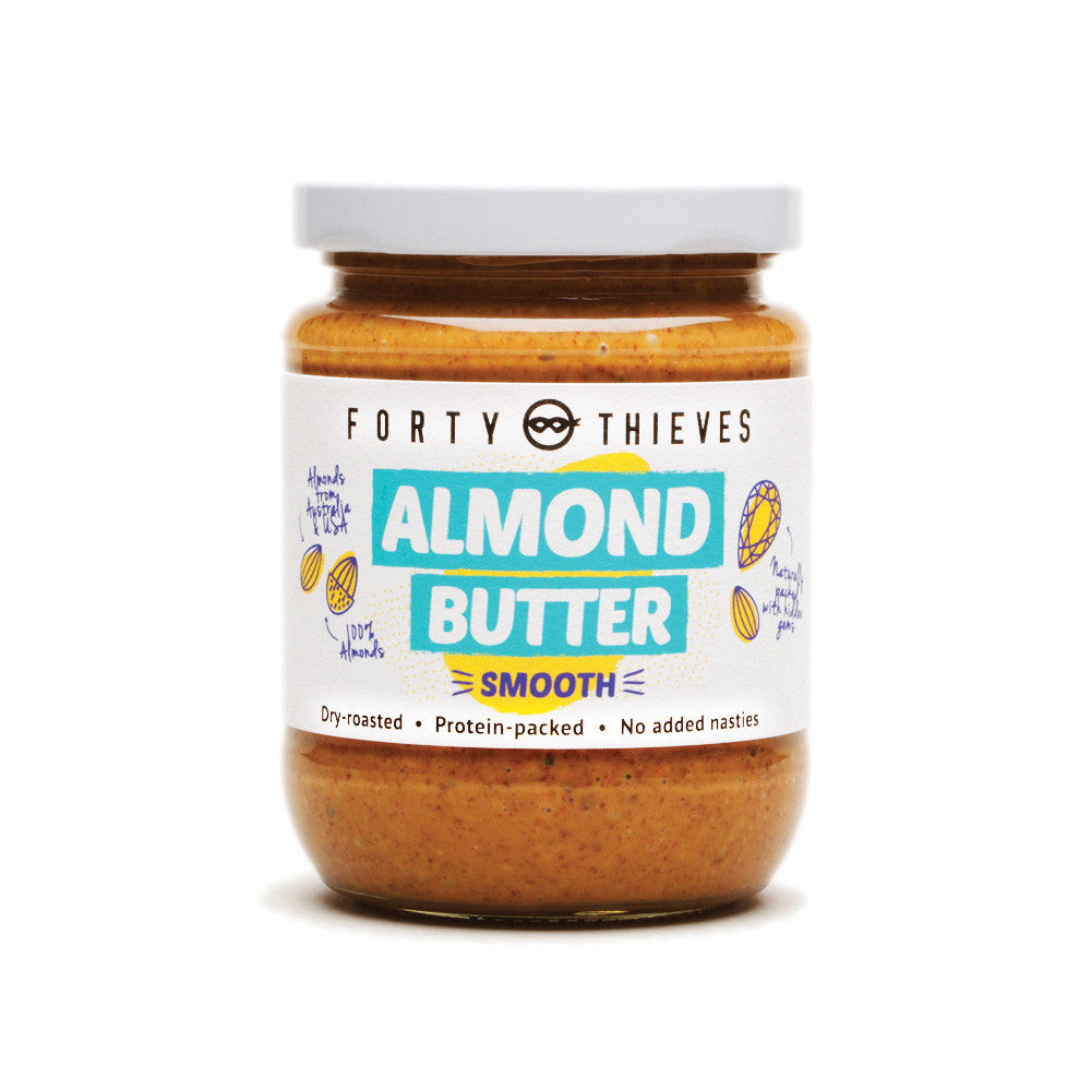 FORTY THIEVES ALMOND BUTTER SMOOTH 235G