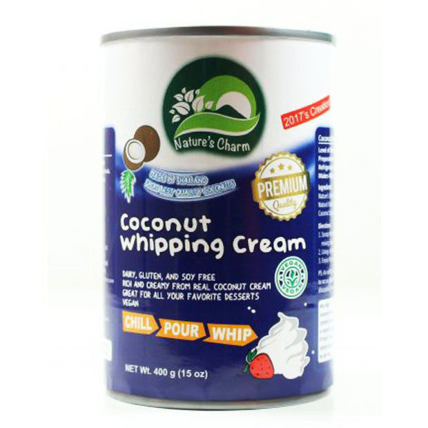 NATURES CHARM COCONUT WHIPPING CREAM 400G