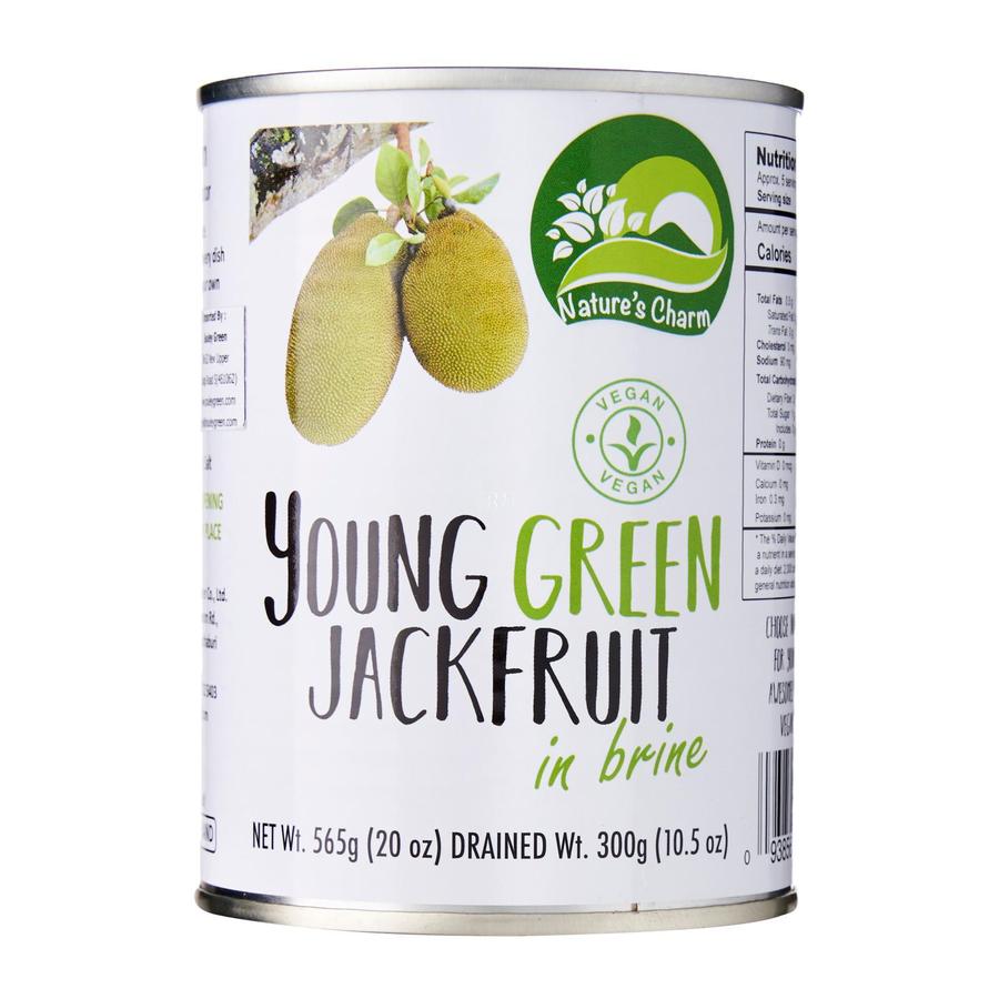 NATURES CHARM YOUNG JACKFRUIT IN BRINE CAN 565G