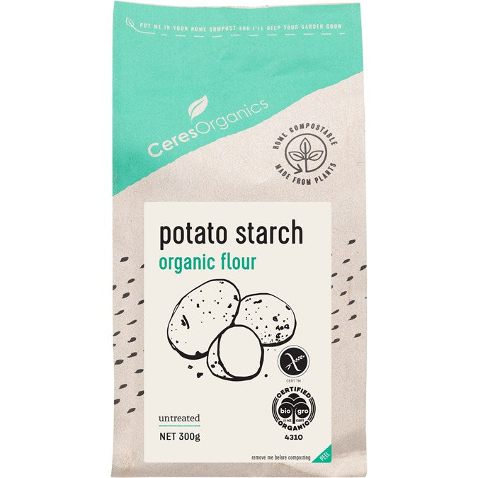 CERES ORGANIC POTATO STARCH FLOUR 300G