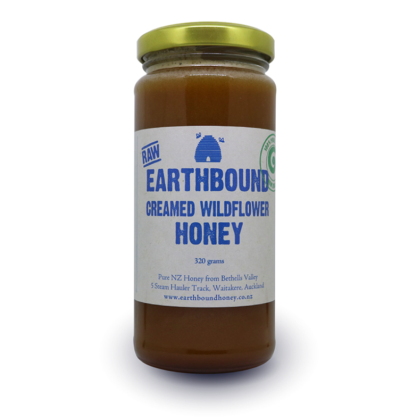 EARTHBOUND WILDFLOWER HONEY 320G