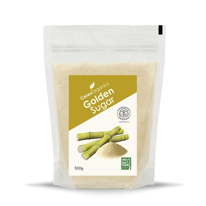 CERES ORGANIC GOLDEN SUGAR 500G