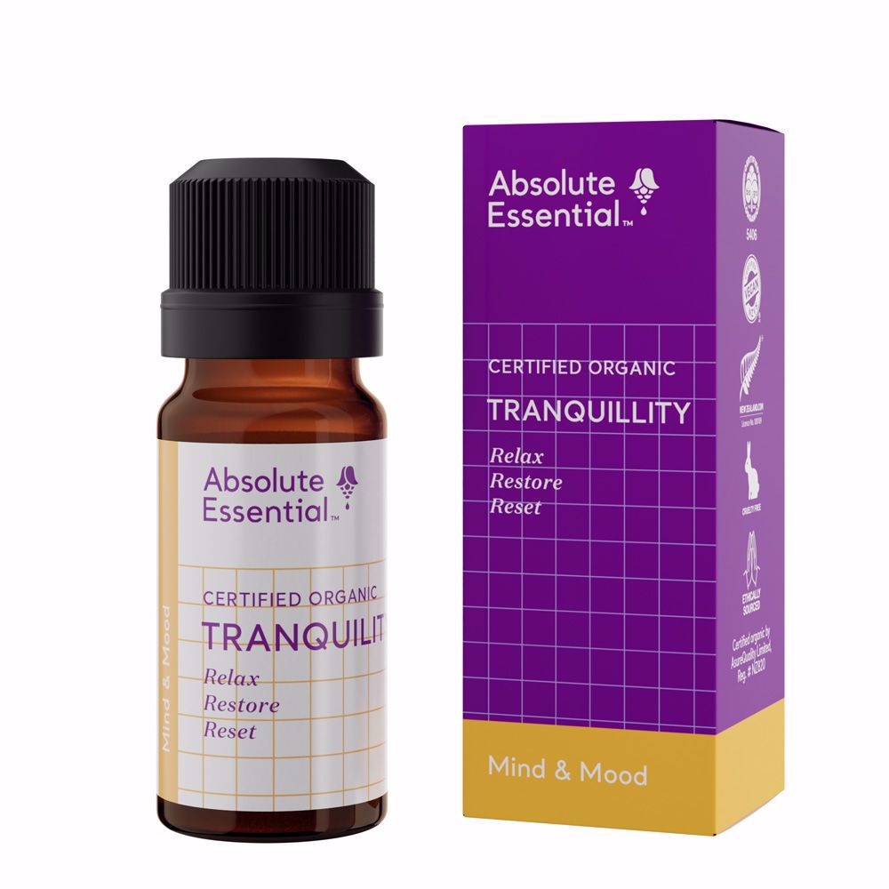 ABSOLUTE ESSENTIAL ORGANIC TRANQUILITY ESSENTIAL OIL BLEND 10ML