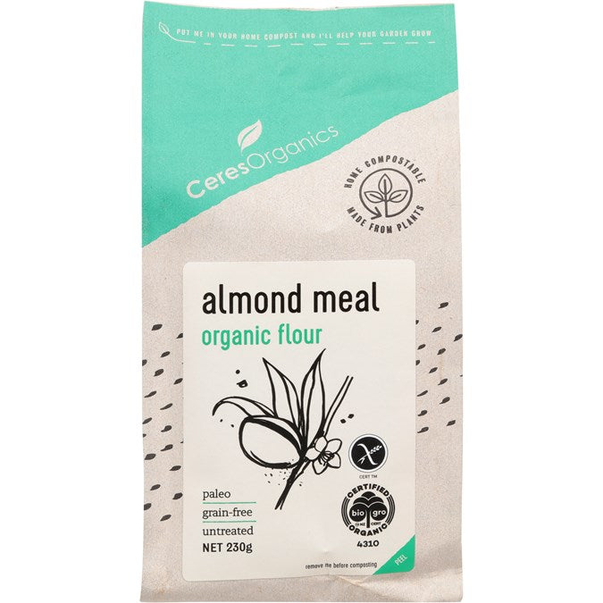 CERES ORGANIC ALMOND MEAL 230G