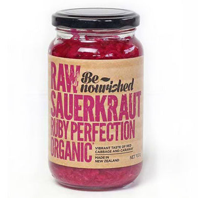 BE NOURISHED RUBY PERFECTION SAUERKRAUT 700G