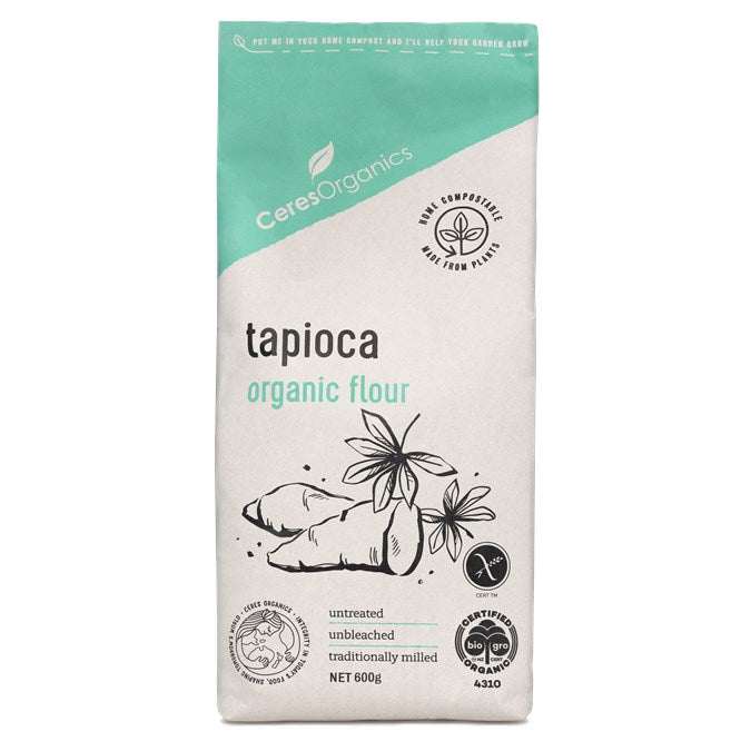 CERES ORGANIC TAPIOCA FLOUR 600GM