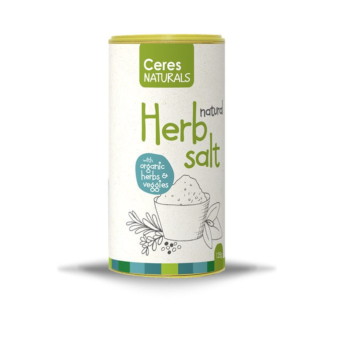 CERES ORGANIC HERB SALT 125G