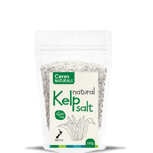 CERES ORGANIC KELP SALT 250G