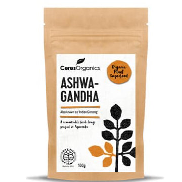 CERES ORGANIC ASHWANGANDHA POWDER 100G
