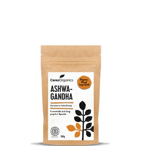 CERES ORGANIC ASHWANGANDHA POWDER 100G