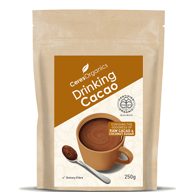 CERES ORGANICS DRINKING CACAO 250G