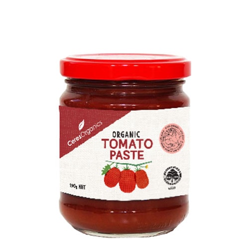 CERES ORGANIC TOMATO PASTE 190G