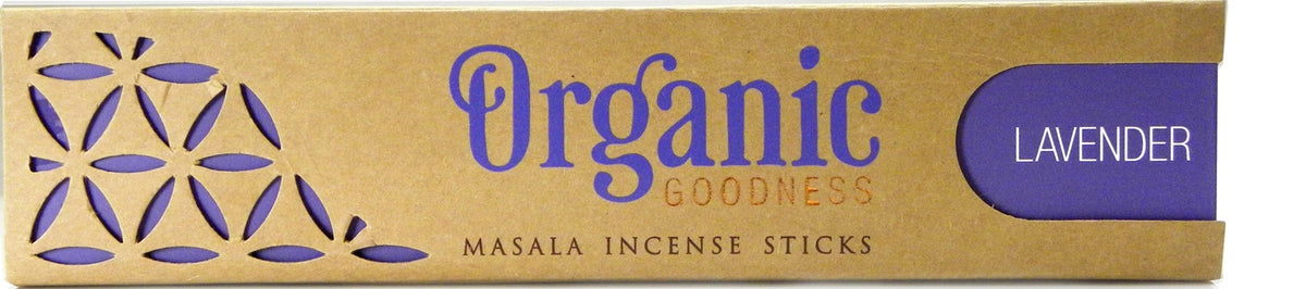 ORGANIC MASALA INCENSE STICKS LAVENDER 15G