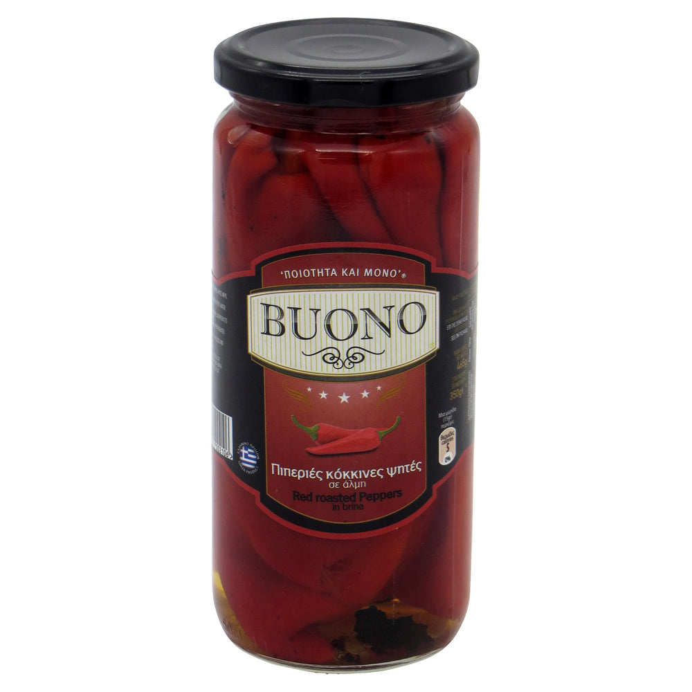 BUONO ROASTED RED PEPPER JAR 465G