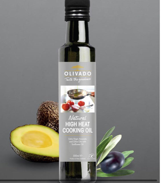 OLIVADO ORGANIC HIGH HEAT COOKING OIL 500ML – Simply Organic NZ