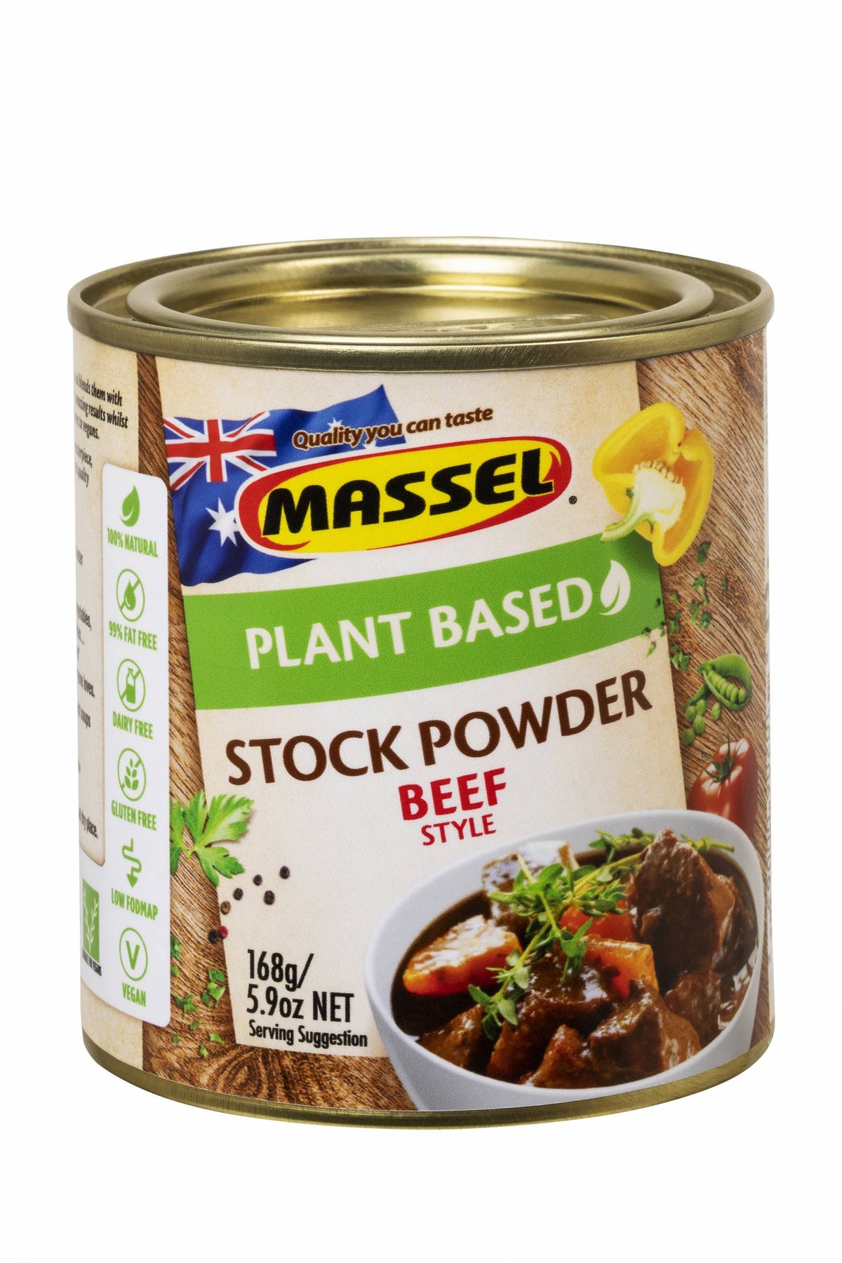 MASSEL BEEF STYLE STOCK POWDER 168GM