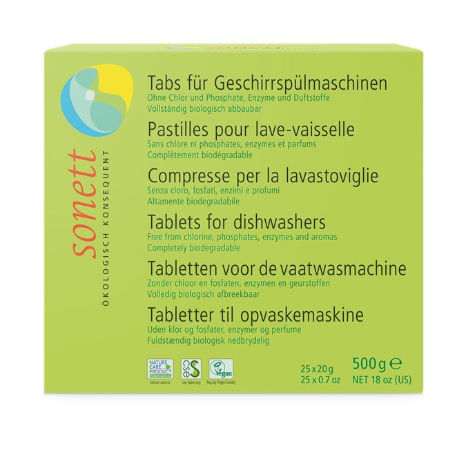 SONETT DISH WASHER TABS 20G X 25