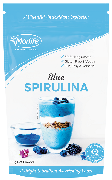 MORLIFE BLUE SPIRULINA POWDER 50G