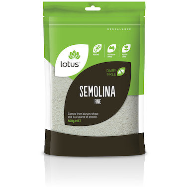 LOTUS SEMOLINA FINE 500G