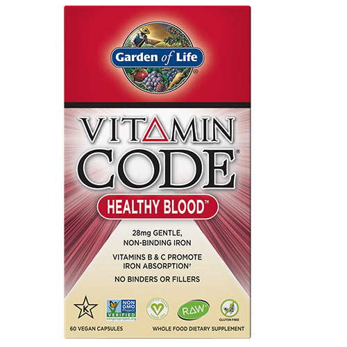 GARDEN OF LIFE HEALTHY BLOOD 60 CAPS