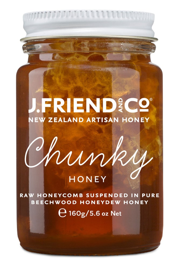 J. FRIEND CHUNKY HONEY 160G