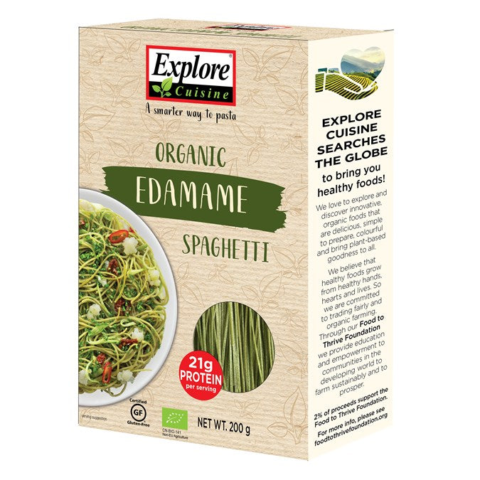 EXPLORE CUSINE EDAMAME SPAGHETTI 200G