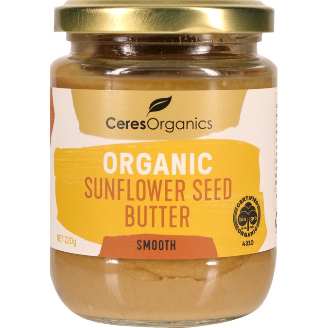 CERES ORGANIC SUNFLOWER SEED BUTTER 220G