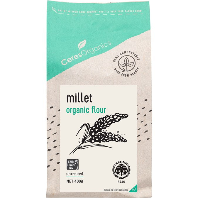 CERES ORGANIC BIO MILLET FLOUR 400G