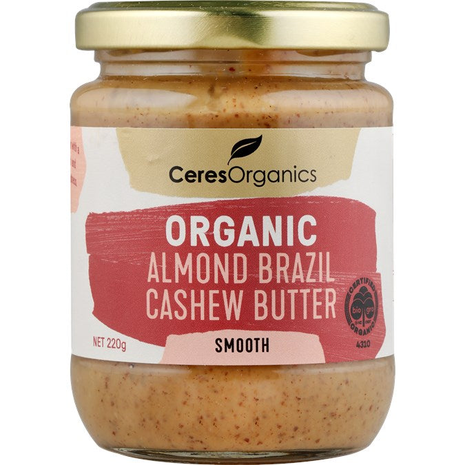 CERES ORGANIC BIO ABC BUTTER 220G