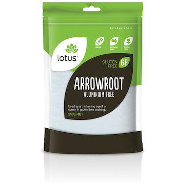 LOTUS ORGANIC ARROWROOT 250G