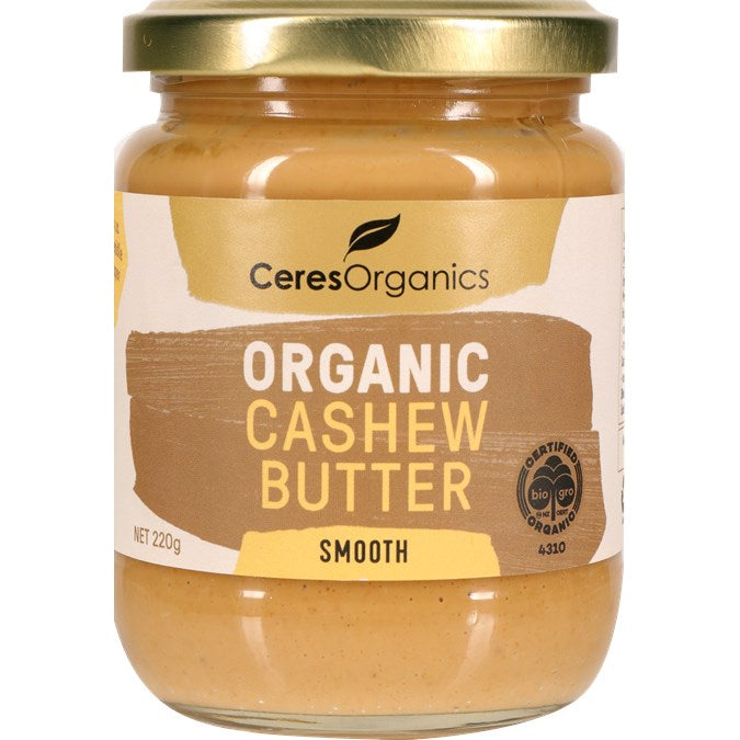 CERES ORGANIC BIO CASHEW BUTTER 220G