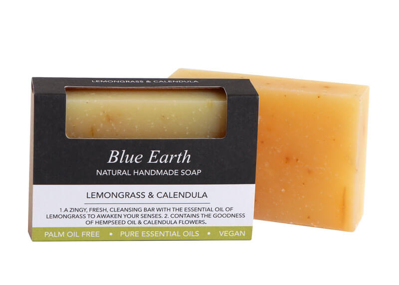 BLUE EARTH LEMONGRASS SOAP BAR
