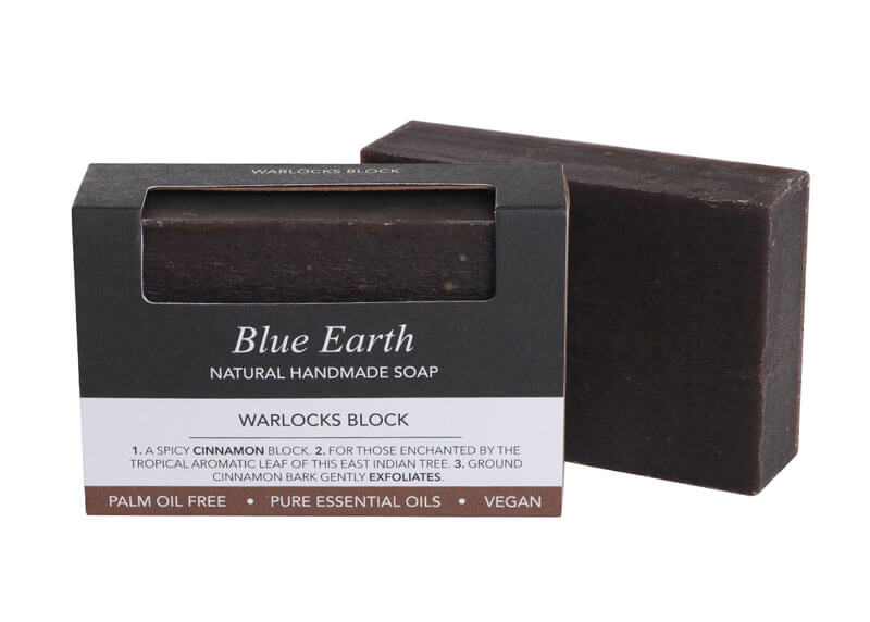 BLUE EARTH WARLOCKS BLOCK SOAP BAR