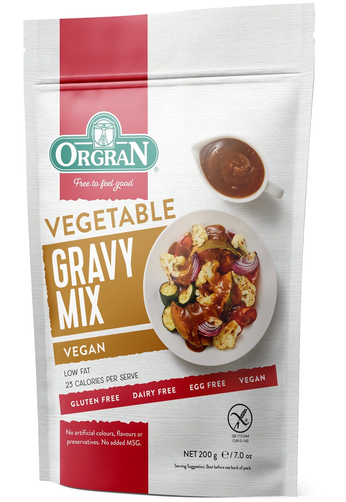 ORGRAN GRAVY MIX POUCH 200G