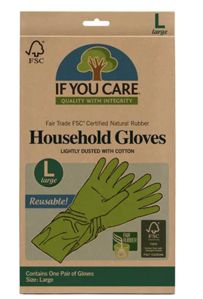 IF YOU CARE HOUSEHOLD GLOVES SIZE L