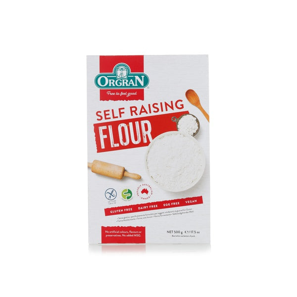 ORGRAN SELF RAISING FLOUR 500G