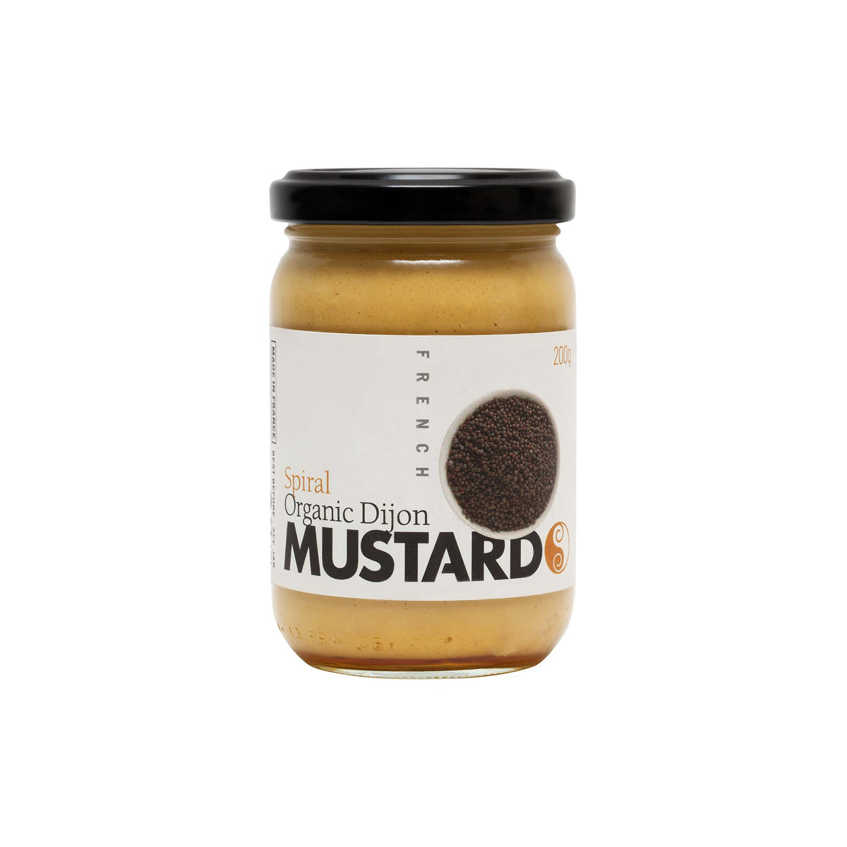 SPIRAL ORGANIC DIJON MUSTARD 200G