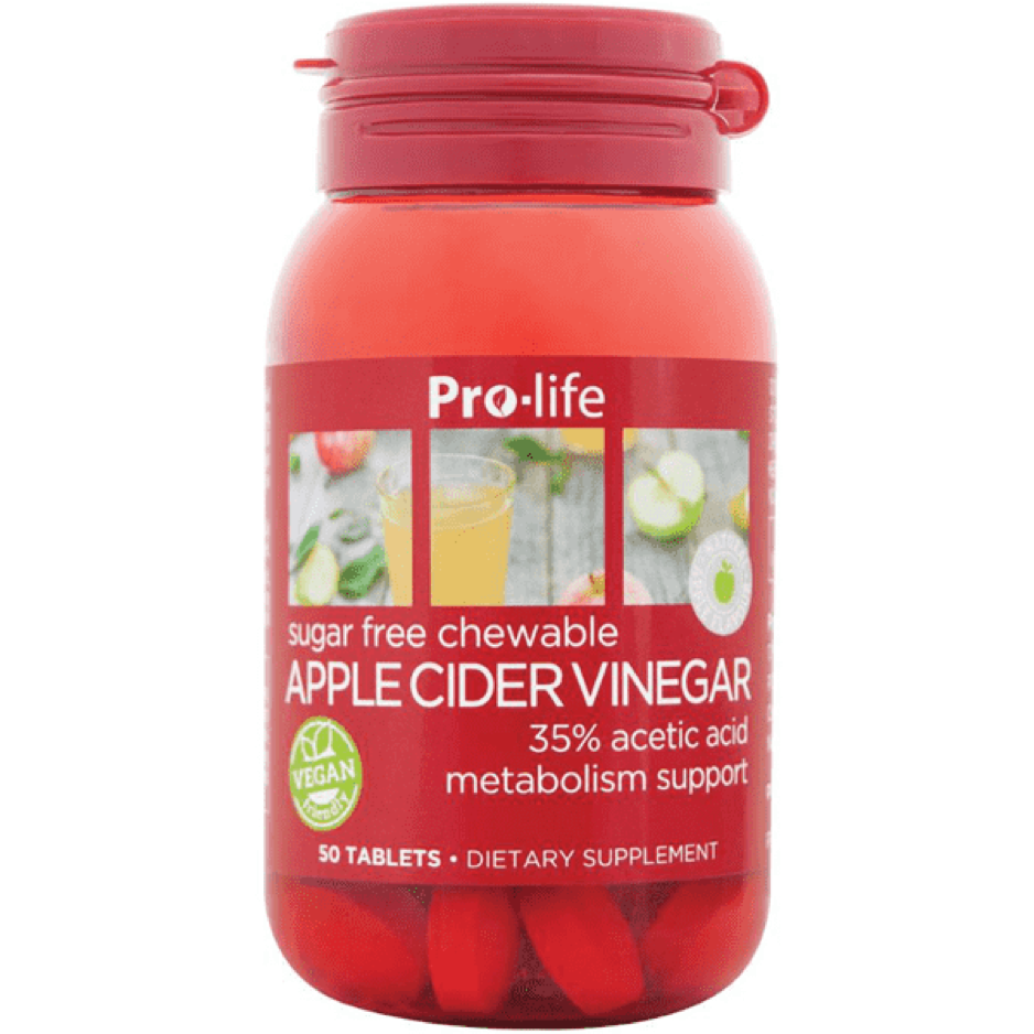 PRO LIFE APPLE CIDER CHEWABLE TABS 50