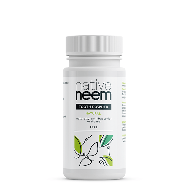 NATIVE NEEM TOOTH POWDER 150G
