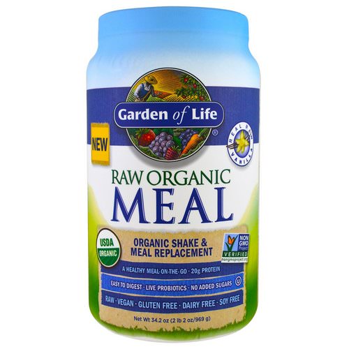 GARDEN OF LIFE MEAL REPACEMENT VANILLA 969G