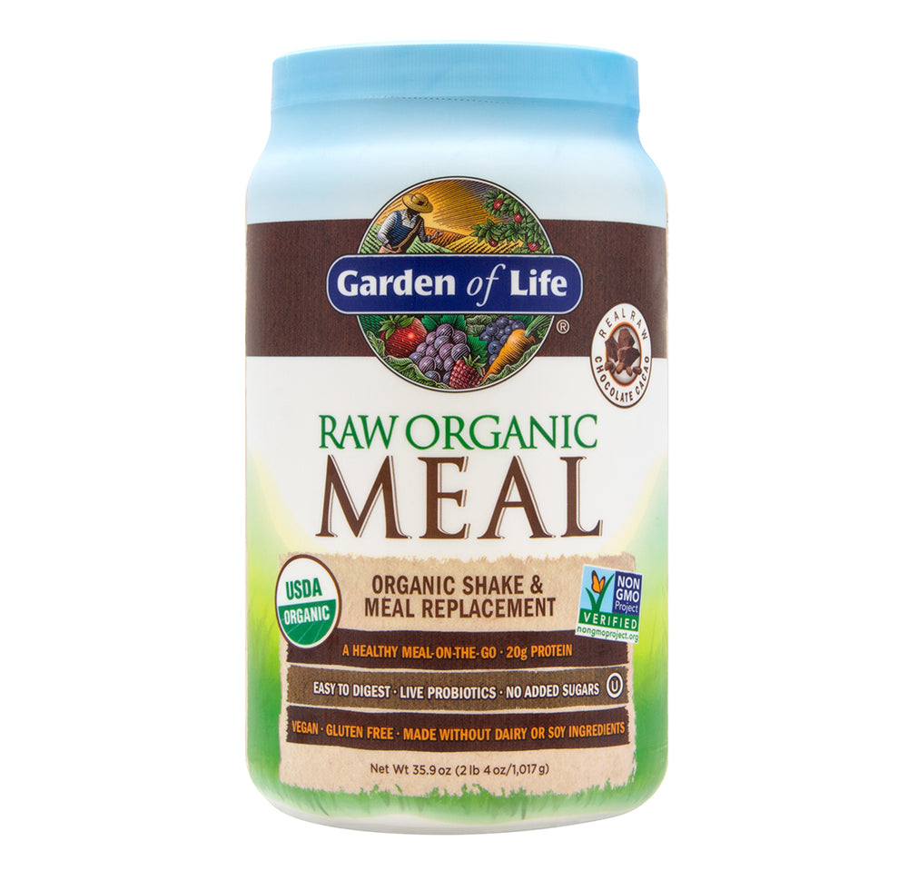GARDEN OF LIFE MEAL REPLACEMENT CHOCOLATE 1017G