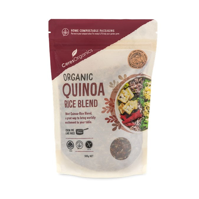 CERES ORGANICS BIO QUINOA RICE BLEND 500G